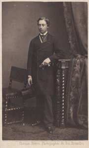 Edward, Prins van Wales door Louis Joseph Ghemar