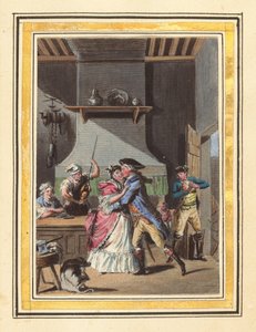 Histoire de Manon Lescaut volume I, uitgegeven 1797. Makers: Louis-Joseph Lefevre, Jacques Joseph Coiny door Louis Joseph Lefevre, Jacques Joseph Coiny