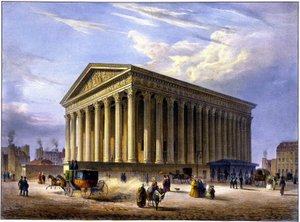 Kerk van de Madeleine door Louis Jules Arnout