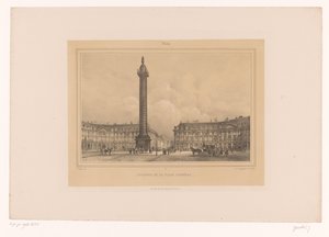 Zicht op de Colonne Vendôme