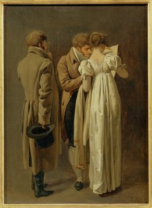 Liefhebbers van prints ... door Louis Leopold Boilly