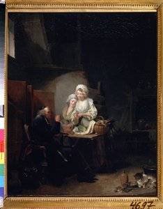 De oude pastoor