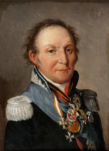 Portret van veldmaarschalk graaf Ludwig Adolf Peter van Sayn-Wittgenstein-Ludwigsburg 1769-1843 door Louis Leopold Boilly