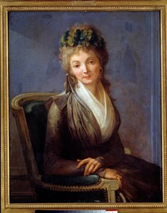 Vermoedelijk portret van Lucile Desmoulins (geboren Anne-Louise Duplessis-Larison) (1771-1794)