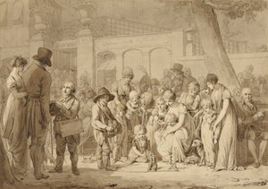 Compositorische tekening voor 