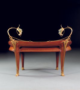 "Orchidee" bureau, ca. 1903 door Louis Majorelle