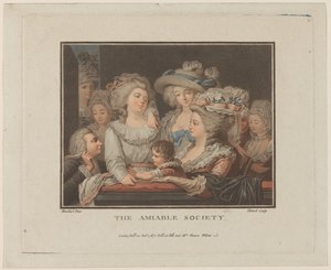 De vriendelijke samenleving door Louis Marin Bonnet