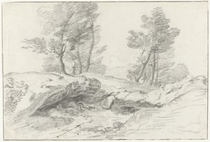 Grotte delle Capre aan de grens bij Nemorosa en Fredda door Louis Mayer