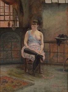 Figuur Zittend door Louis Michel Eilshemius