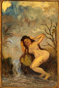 Portret van Rose Marie door Louis Michel Eilshemius