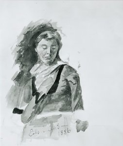 Vrouwelijke Figuur door Louis Michel Eilshemius
