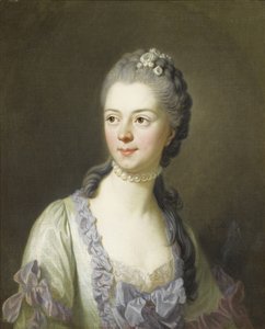 Portret van Ekaterina Dmitrievna Golitsyna 1720-1761, geboren Cantemir, 1764 door Louis Michel van Loo