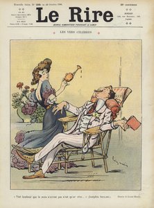 Illustratie voor Le Rire door Louis Morin