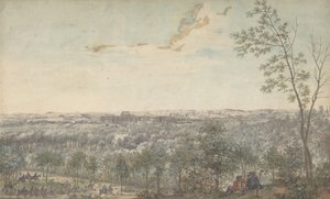 Versailles Gezien vanuit het Zuidwesten, 1779
