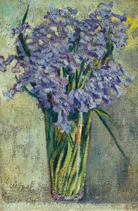 Glazen Vaas met Bloemen, c.1910