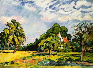 Landschap in Normandië