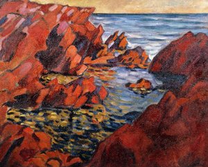 De zee bij Agay, c.1917/1918