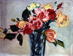Vaas met Rozen door Louis Valtat