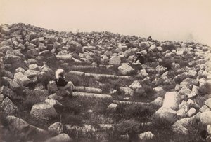 Ruïnes bij Beiroet, Libanon door Louis Vignes