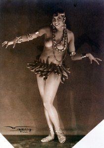 Josephine Baker en Bananen. 1920