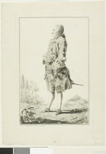 Peter Josef-Victor de Benseval door Louis de Carmontelle