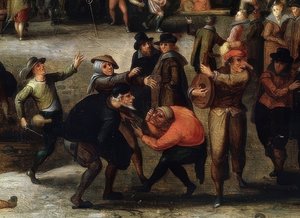 Carnavalscène (detail)