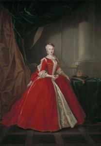 Maria Amalia van Saksen door Louis de Silvestre