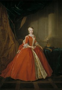 Maria Amalia van Saksen door Louis de Silvestre