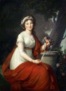 Portret van Gravin Tatyana Vasilyevna Yusupova, née von Engelhardt 1769-1841