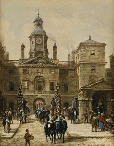 Horse Guards Parade door Louise Ingram Rayner