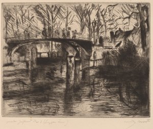 Uit de Tiergarten door Lovis Corinth