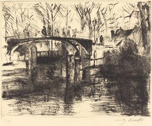 Aus dem Tiergarten, 1920 door Lovis Corinth