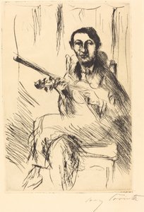Portret van Andreas Weissgaerber door Lovis Corinth