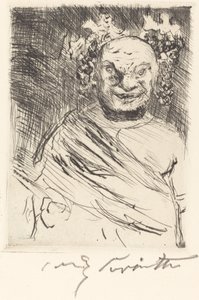 Het Banket van Trimalchio: pl. I door Lovis Corinth