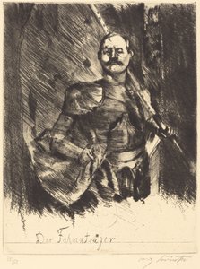 De Vaandeldrager door Lovis Corinth