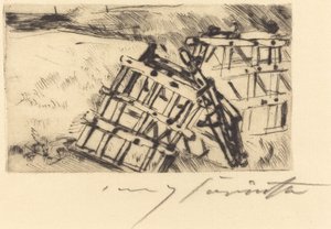 Egge door Lovis Corinth
