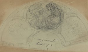 Waaiervormig ontwerp [verso]