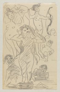 Lovis Corinth aan Carl Strathmann door Lovis Corinth