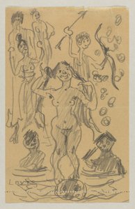 Lovis Corinth aan Carl Strathmann door Lovis Corinth