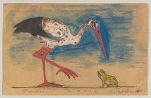 Lovis Corinth aan Carl Strathmann: Ansichtkaart, poststempel 10 september 1899 door Lovis Corinth