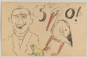Lovis Corinth aan Carl Strathmann: Postkaart, poststempel 11 september 1916
