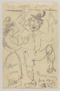 Lovis Corinth aan Carl Strathmann: Postkaart, Poststempel 25 februari 1904