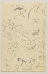 Lovis Corinth aan Carl Strathmann: Ansichtkaart, poststempel 27 maart 1905