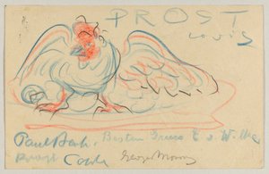Lovis Corinth aan Elly Strathmann: Postkaart, poststempel 19 mei 1911 door Lovis Corinth