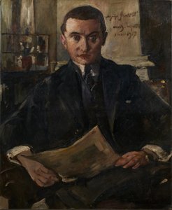 Portret van Wolfgang Gurlitt door Lovis Corinth