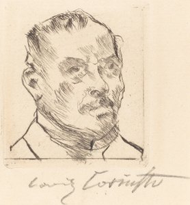 Zelfportret - Hoofd, 1916