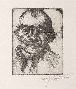 Zelfportret door Lovis Corinth