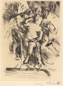 Susanna in bad door Lovis Corinth