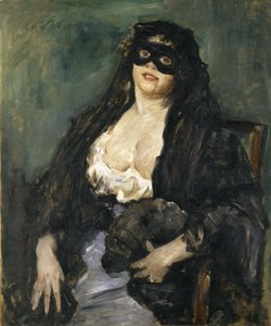 Het Zwarte Masker door Lovis Corinth