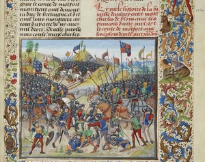 De Slag bij Auray op 29 september 1364, ca. 1470-1475